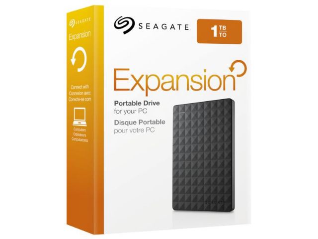 Ổ CỨNG SEAGATE 1TB BACK-UP EXPANSION PORTABLE di động (USB 3.0), tặng túi chống sốc | BigBuy360 - bigbuy360.vn