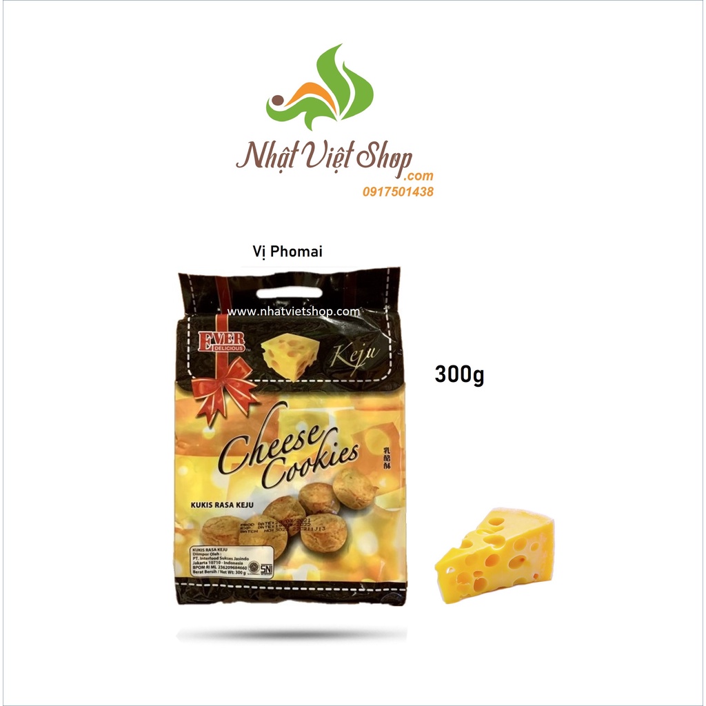 Bánh Quy Nướng Ever 300gr (Date: 2022)