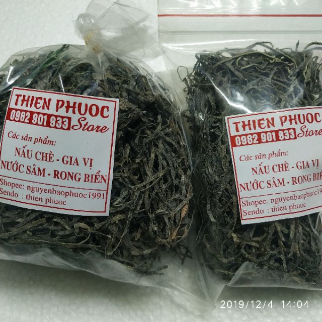 phổ tai (khổ tai) dùng nấu chè sâm bổ lượng 50g/100g