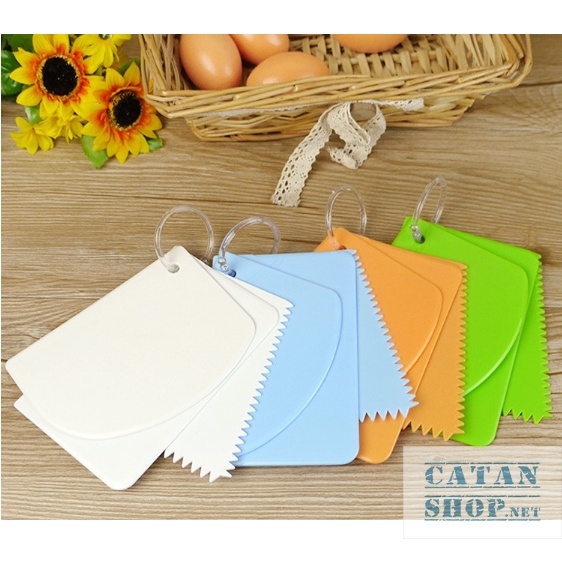 Bộ 3 dao cắt bột vét bột làm bánh Dụng cụ làm bánh trang trí bánh GD532-3DaoLB