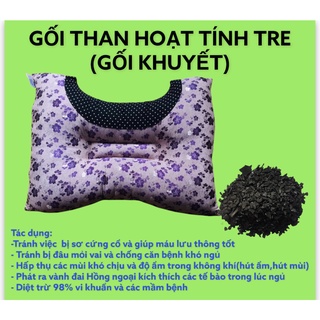Gối than hoạt tính tre