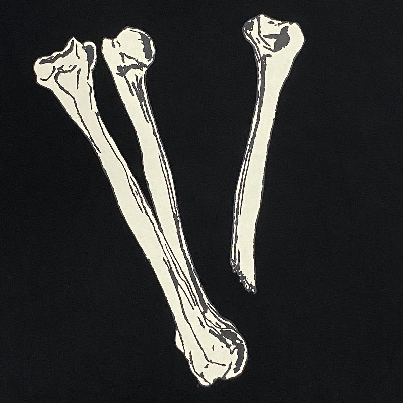Áo nỉ mũ VLONE skull & bone hoodie ss21