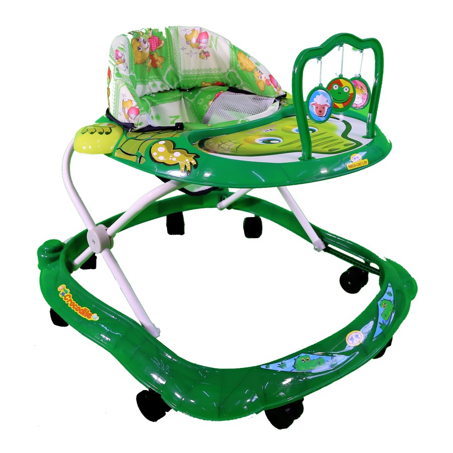 Xe Tập Đi Nhựa Chợ Lớn L3 Con Cá Sấu  - M1440A-XTĐ - Dành Cho Bé Từ 6 - 12 Tháng