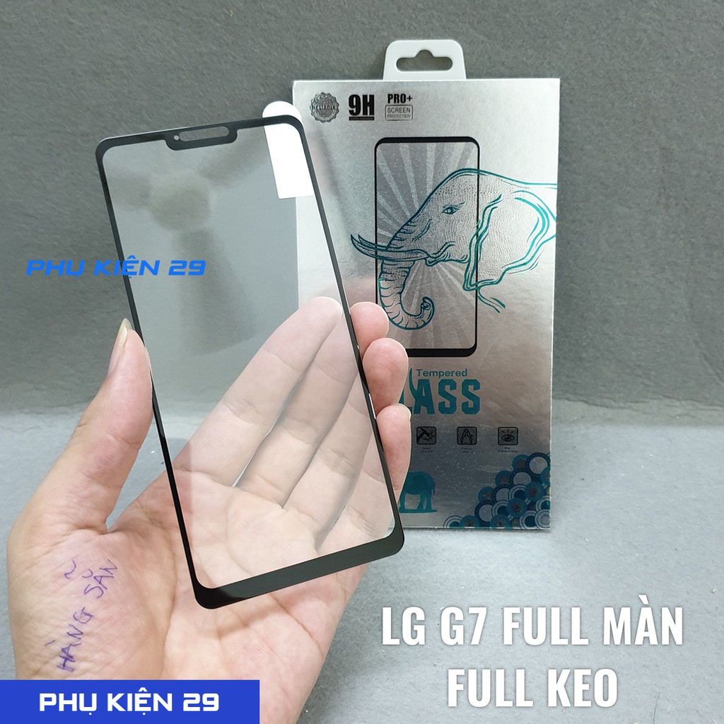[LG G7/G7 ThinQ/G8/G8 ThinQ] Kính cường lực FULL màn FULL keo Glass Pro+ 9H #1