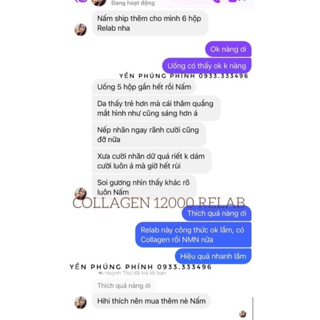 COLLAGEN RELAB 12000MG PEPTIDE NHẬT BẢN