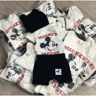 Sét body Micky kèm mũ bé trai