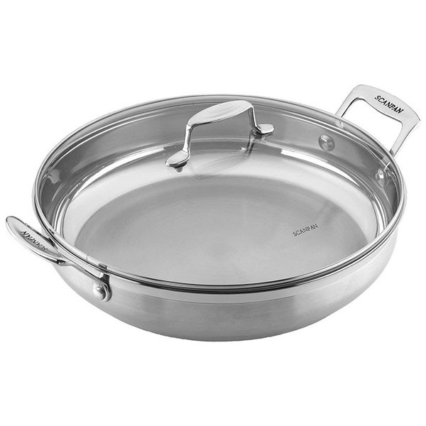 Chảo inox sâu lòng Scanpan Impact 32cm 71113200 có nắp