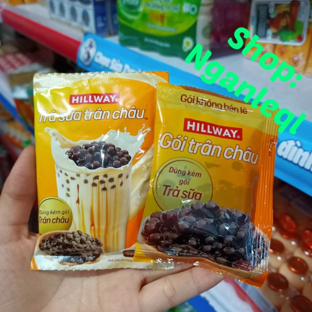 Trà Sữa Hillway (Trà + Trân Châu 1x22g+1x30g)