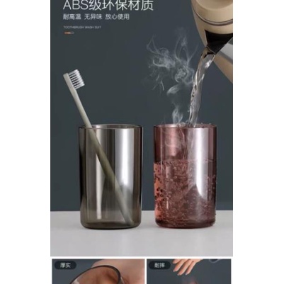 Kệ cắm bàn chải, để đồ nhà tắm ECOCO cao cấp không cần khoan tường