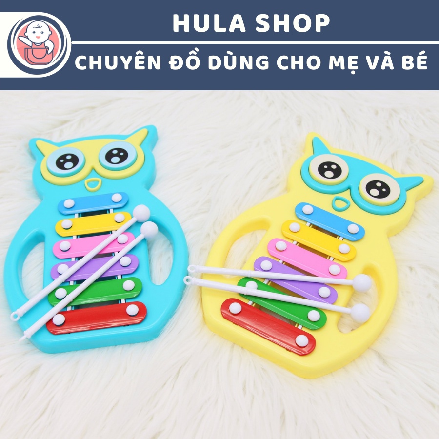 Đồ chơi nhạc cụ đàn gõ Xylophone Toyshouse hình cú mèo đáng yêu cho bé