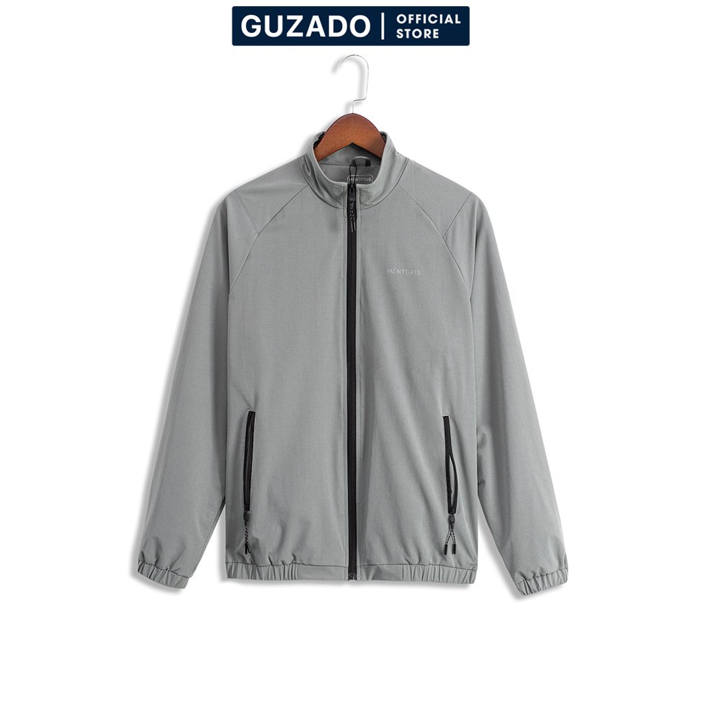 Áo Gió Nam GUZADO(4 Màu) Trẻ Trung Năng Động,Phong Cách Thể Thao Dễ Phối Đồ,Chất Mềm Mịn MAG2120