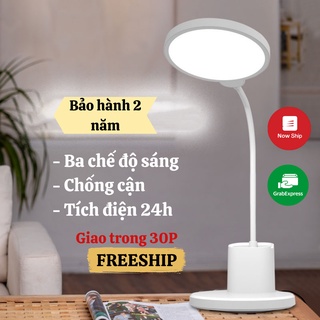 Đèn Bàn Làm Việc, Đèn Led Học Tập Tích Điện Đa Năng Chống Cận Bảo Vệ Mắt NOBITA OFFICIAL