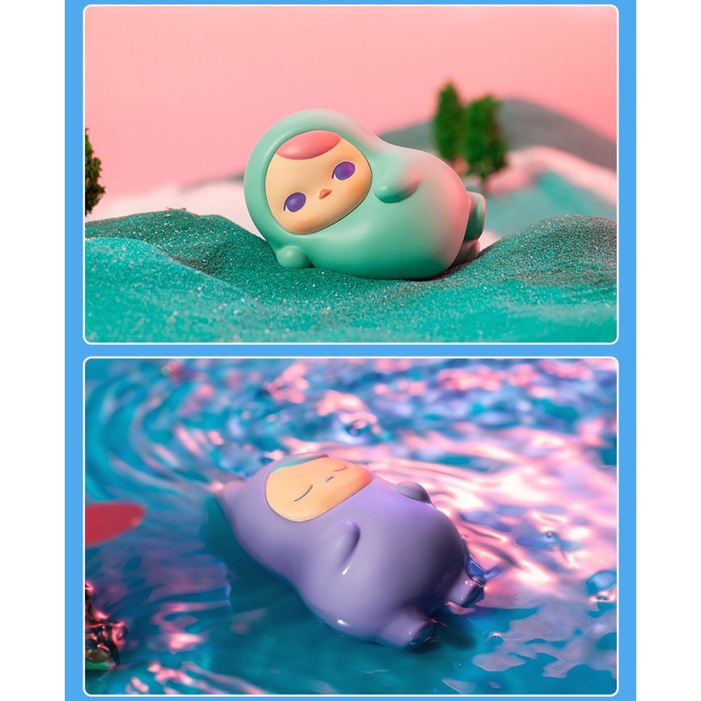 Pop mart popmart Nghệ Thuật Kẹp Hạt Thư Giãn Loạt Đậu