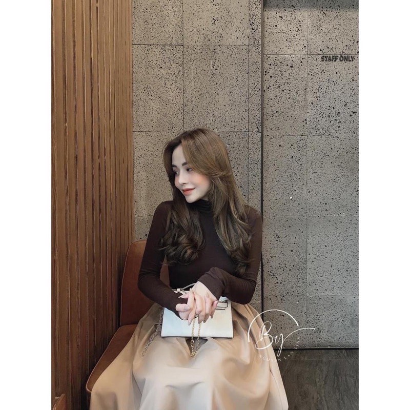 Áo cổ lọ zip cho nữ | BigBuy360 - bigbuy360.vn