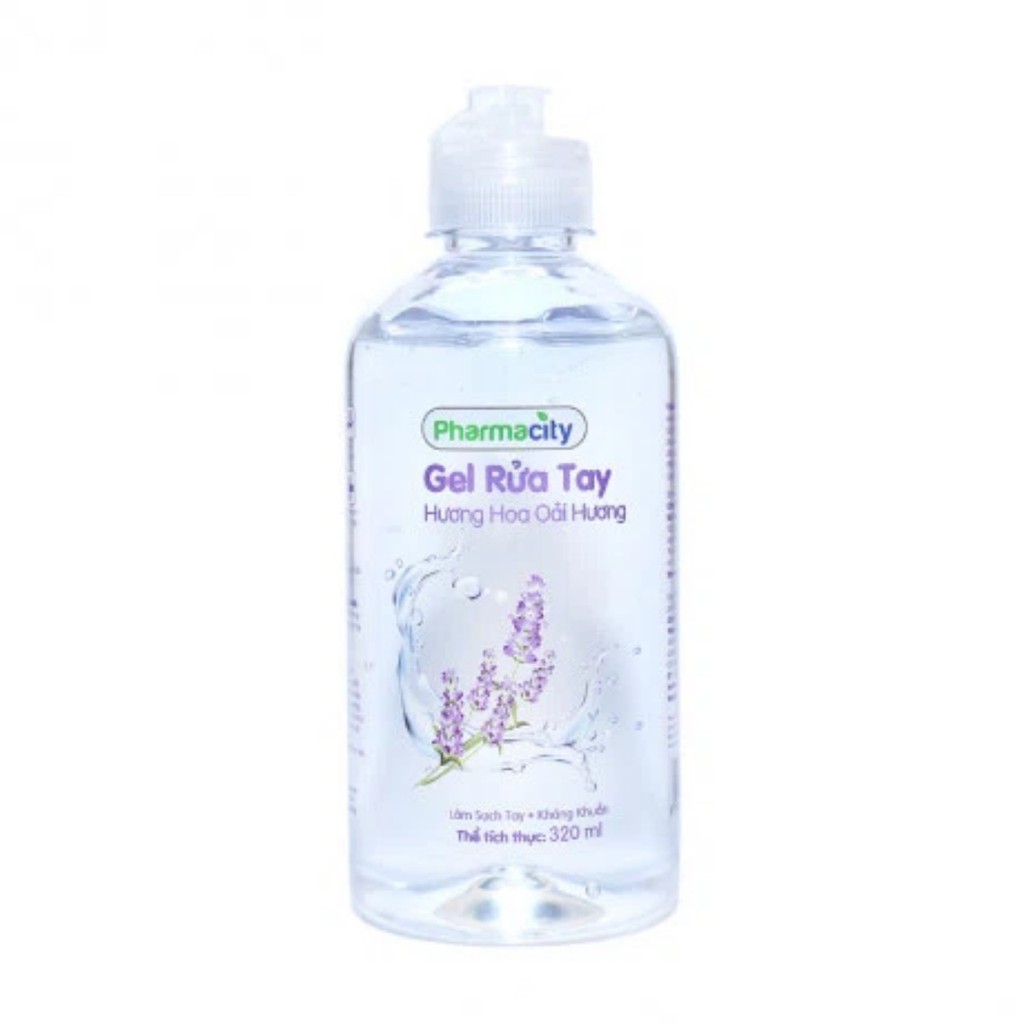 Gel rửa tay Pharnacity giúp làm sạch và kháng khẩn với hương thơm dễ chịu tươi mát