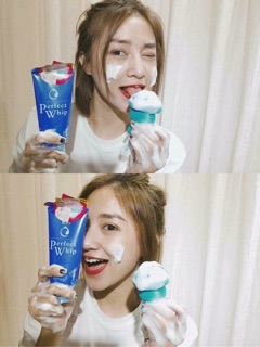 Sữa rửa mặt Perfect Whip xanh