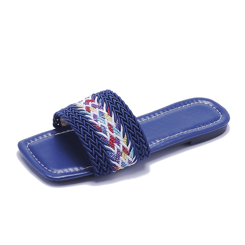 Dép đế bằng IELGY thời trang đi biển đơn giản cho nữ