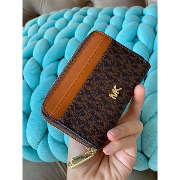 Ví ngắn mk mini kéo khóa bỏ túi k hộp
