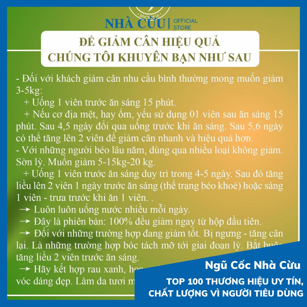 Trà thảo mộc giảm kg Slimming Care 30 viên nhộng