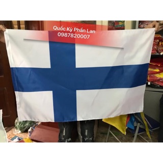Cờ quốc kỳ Phần Lan 80x120cm