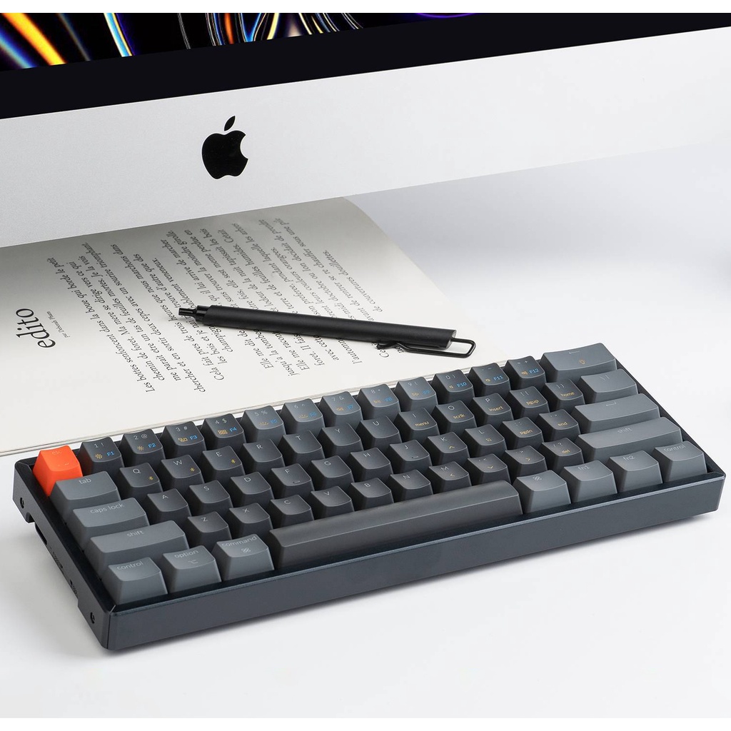 KEYCHRON K12 - Bàn phím cơ Keychron K12 bản nhôm , RGB, Hotswap