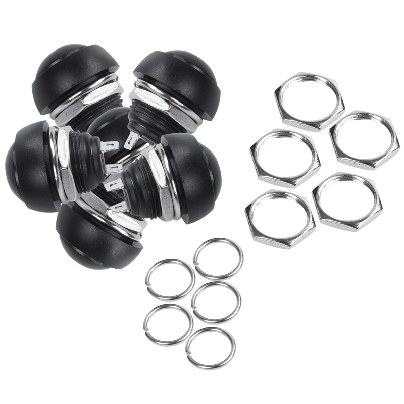 Set 5 Công Tắc Tròn M4 12mm Chống Thấm Nước | BigBuy360 - bigbuy360.vn