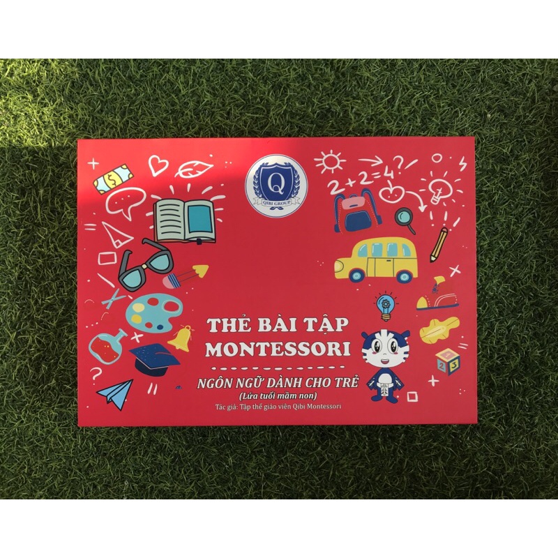 Bộ học cụ Montessori: Ngôn ngữ cho bé