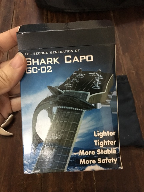 CAPO GUITAR SHARK CAO CẤP SIÊU BỀN