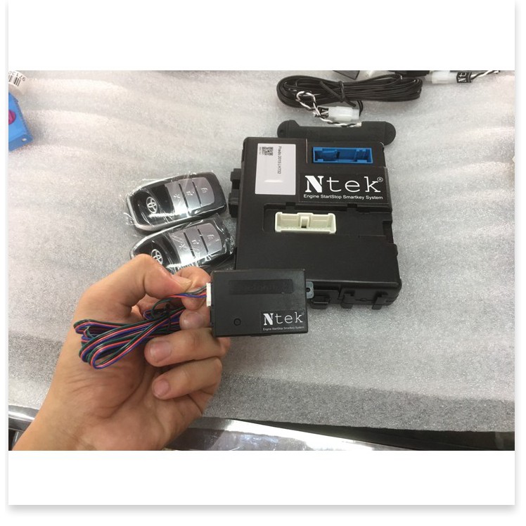 Bộ SmartKey NTEK cho xe ô tô Toyota Vios 2015 KÍCH NỔ XE BẰNG IPHONE hãng NTEK Malaysia - Tặng 1xCam Lùi Siêu Nét ,1x vo