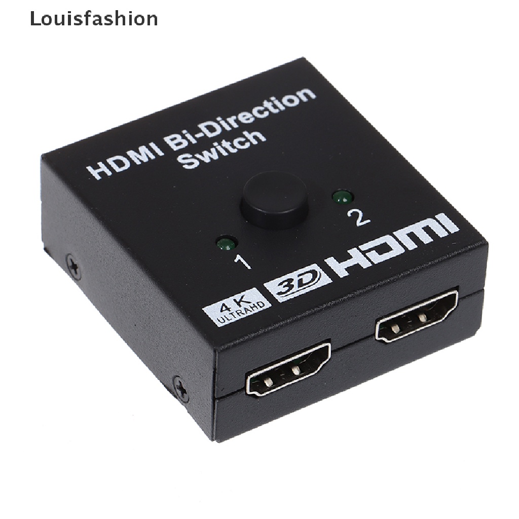 Bộ công tắc chia cổng HDMI hai chiều 2 trong 1 hỗ trợ 4K