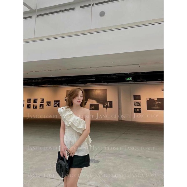 💋💋Áo lệch vai bèo new xinhh dã man😍