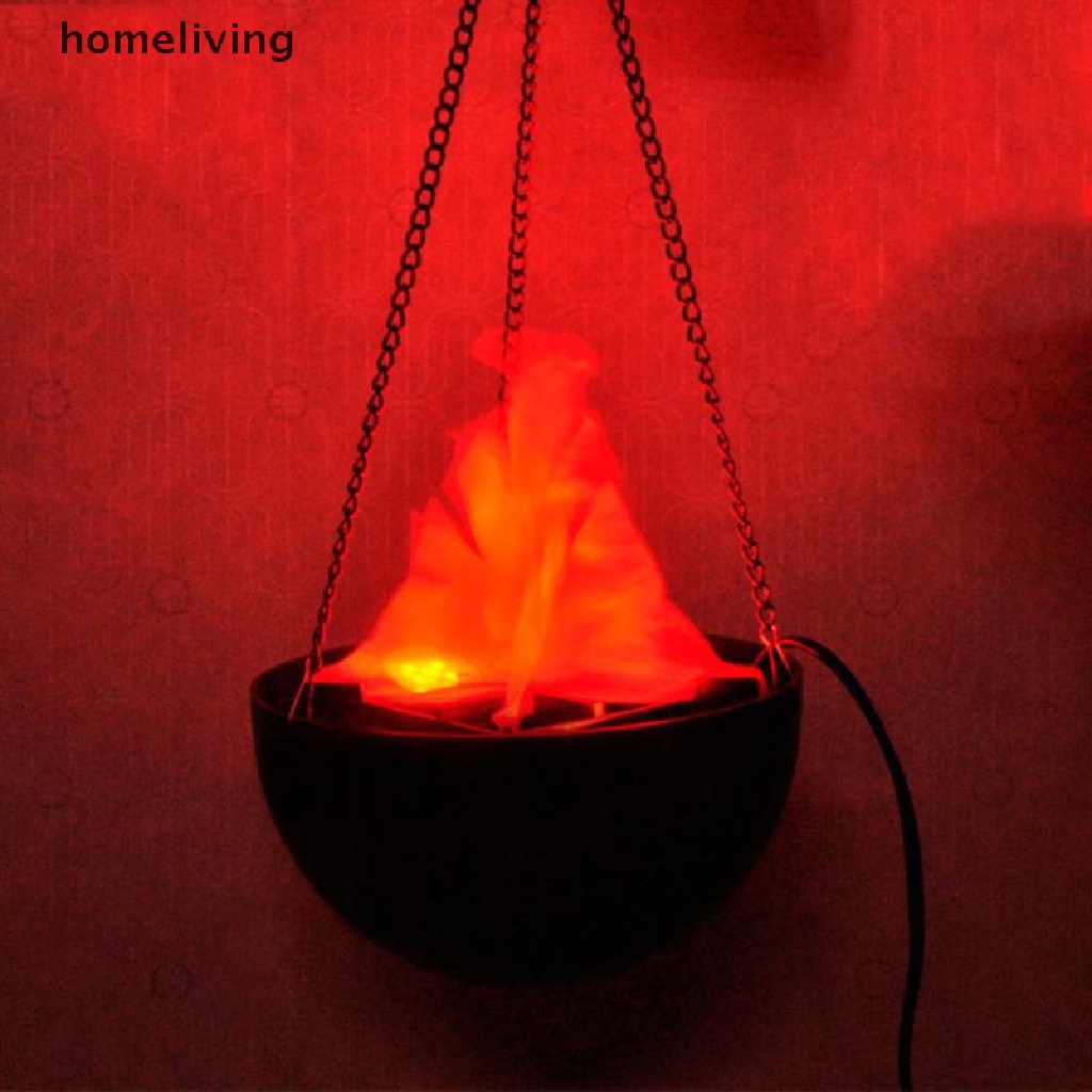 Đèn Treo Trang Trí Halloween Hình Ngọn Lửa Giả