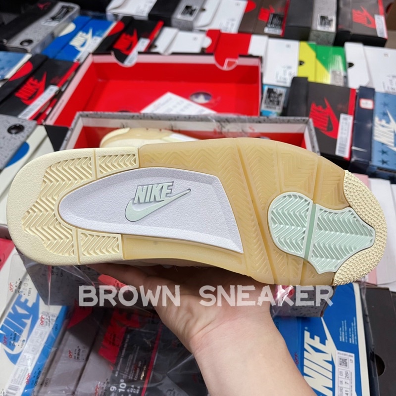 Giày AIR JORDAN 4 OFF WHITE SAIL | CAO CẤP