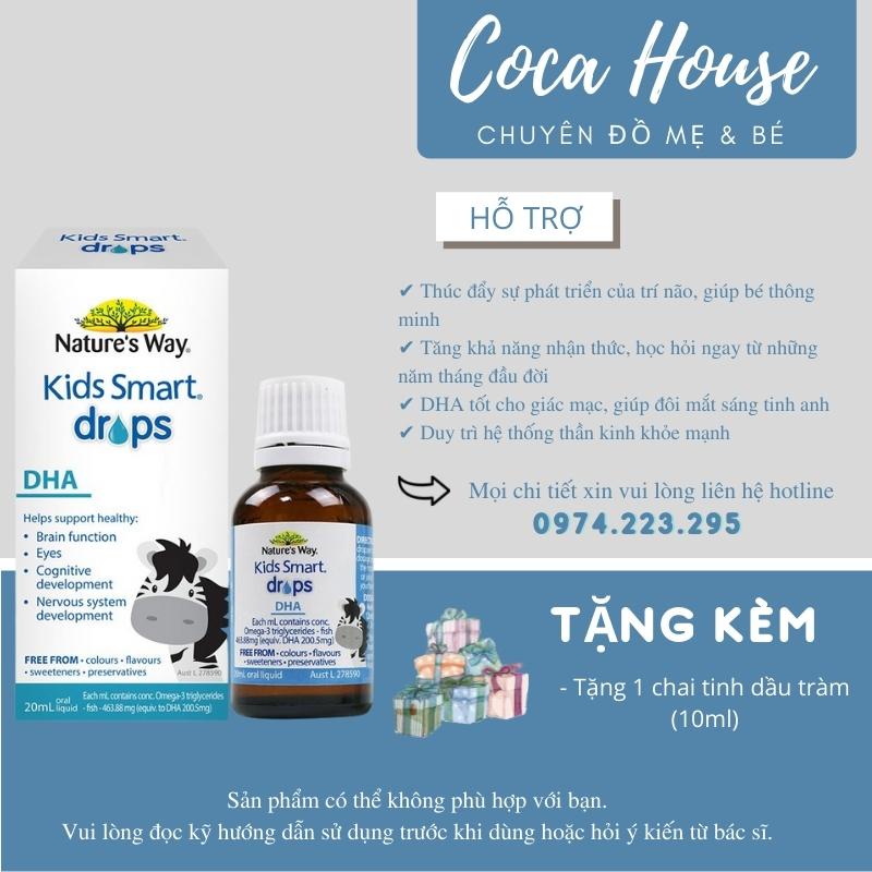 DHA Nature’s Way Kids Smart dạng giọt Drops 20ml