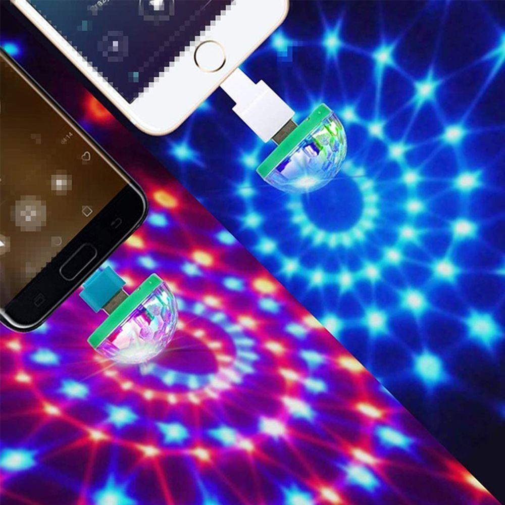 Đèn Led Disco Mini Cảm Biến Âm Thanh Ánh Sáng Mới Cổng Usb Trang Trí Nội Thất Xe Hơi | BigBuy360 - bigbuy360.vn