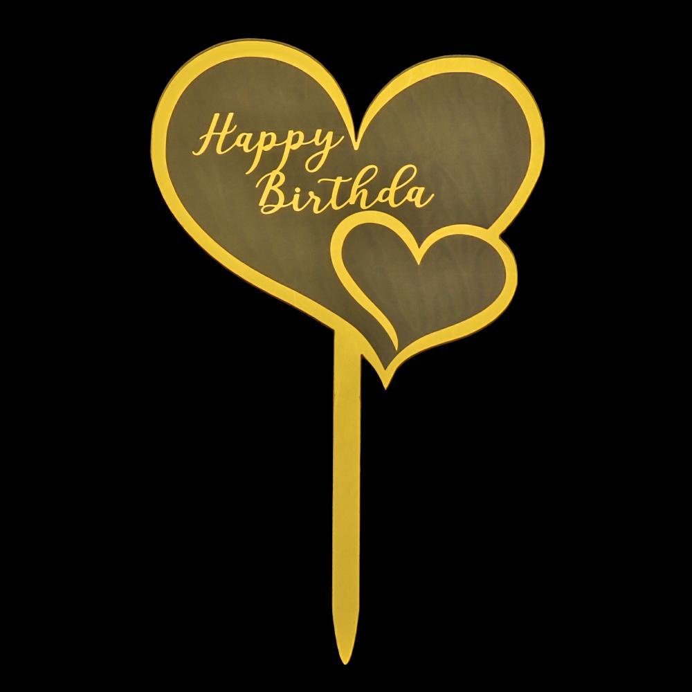 Jane Bánh Topper Kỷ Niệm|Đạo Cụ Tráng Miệng Bằng Acrylic