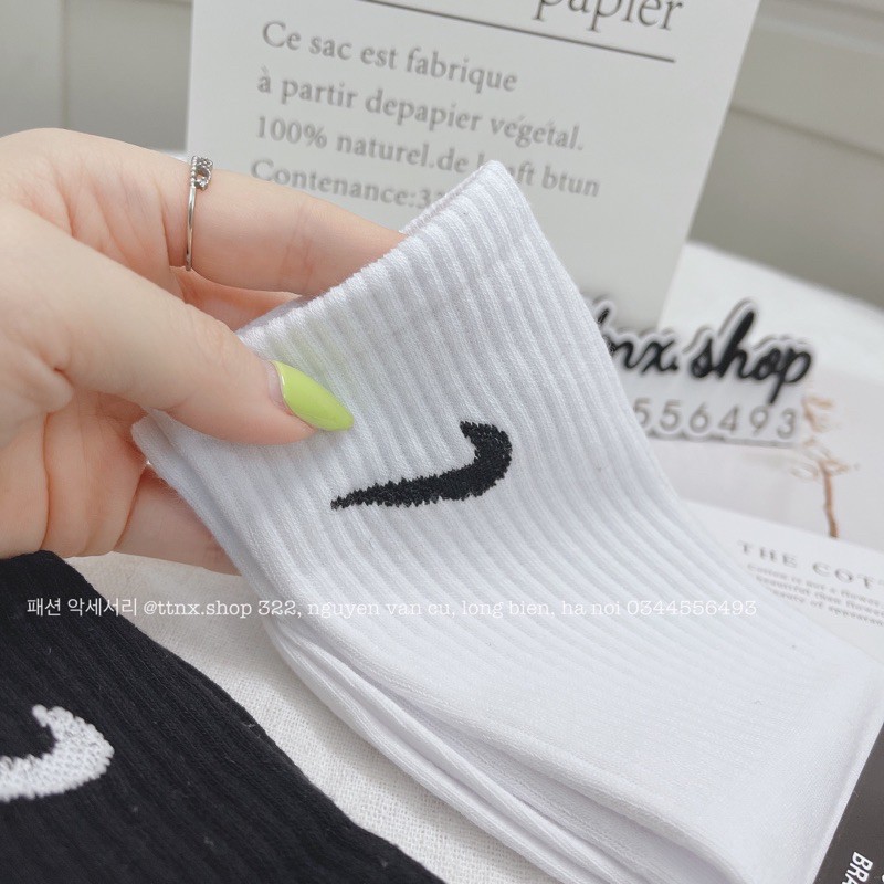 TẤT GÂN TRƠN CAO CỔ CAO CẤP ⚡FREESHIP⚡ẢNH THẬT TẤT NAM NỮ, TẤT THỂ THAO CHẤT COTTON XỊN SÒ