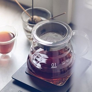 BÌNH ĐỰNG CÀ PHÊ HARIO V60 RANGE SERVER CLEAR 360ML (XGS-36TB)