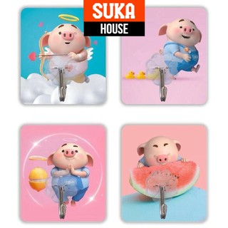Móc Dán Tường 3D Chịu Lực Siêu Chắc S214