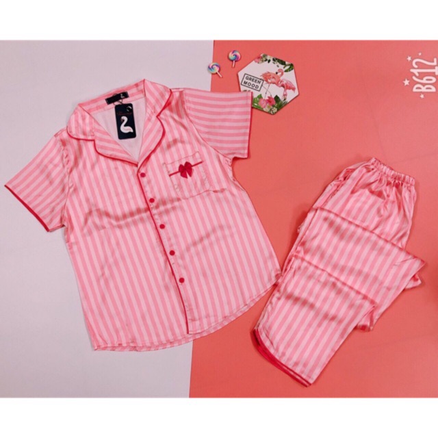 SET ĐỒ BỘ LỤA SATIN SIZE XL