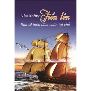 TRANH DÁN TƯỜNG 3D SLOGAN ĐỘNG LỰC SLDL150 - TRANH DÁN TƯỜNG VĂN PHÒNG LÀM VIỆC - YAN SHOP