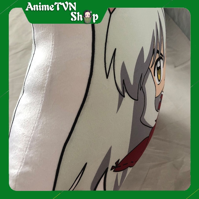 Nhồi bông in 2 mặt Anime Manga Inuyasha (Khuyển Dạ Xoa) 40 Cm - Siêu dễ thương ôm cực đã