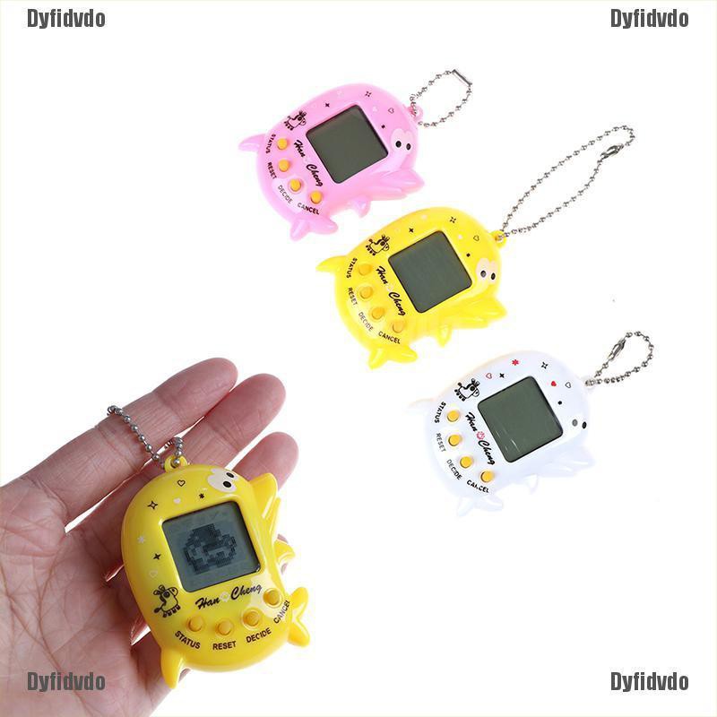 Máy Nuôi Thú Ảo Tamagotchi Hình Cá Heo Tamagotchi 168 Trong 1 Đồ Chơi Trẻ Em Quà Tặng My