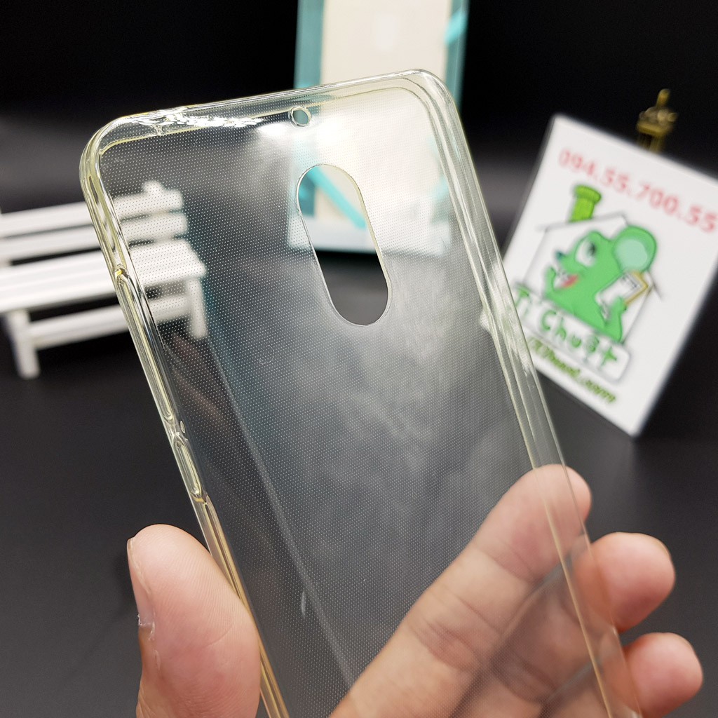 Ốp lưng Nokia 6 Dẻo trong suốt i-Smile Chính Hãng