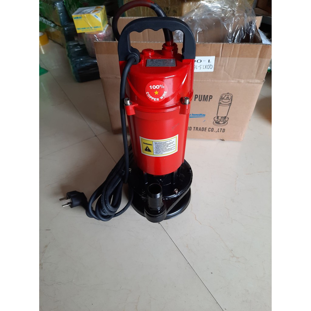 Máy Bơm Chìm Bơm Tõm 370W Hàng Dây Đồng - bơmtom370w