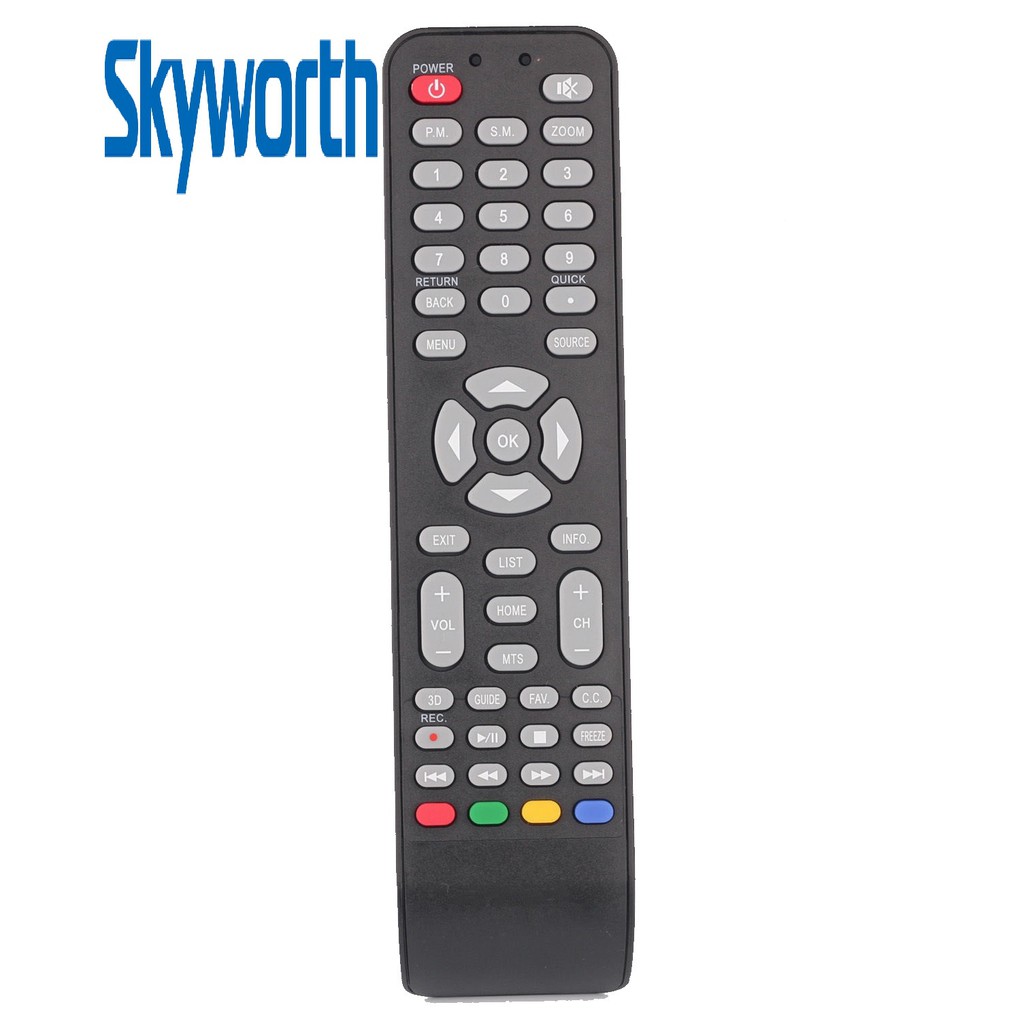 REMOTE ĐIỀU KHIỂN TIVI SKYWORTH LCD MẪU 1