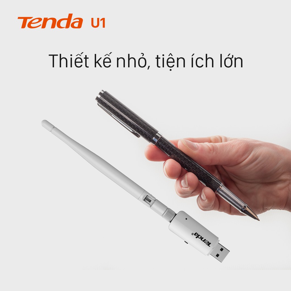 Tenda USB kết nối Wifi U1 tốc độ 300Mbps - Hãng phân phối chính thức | WebRaoVat - webraovat.net.vn