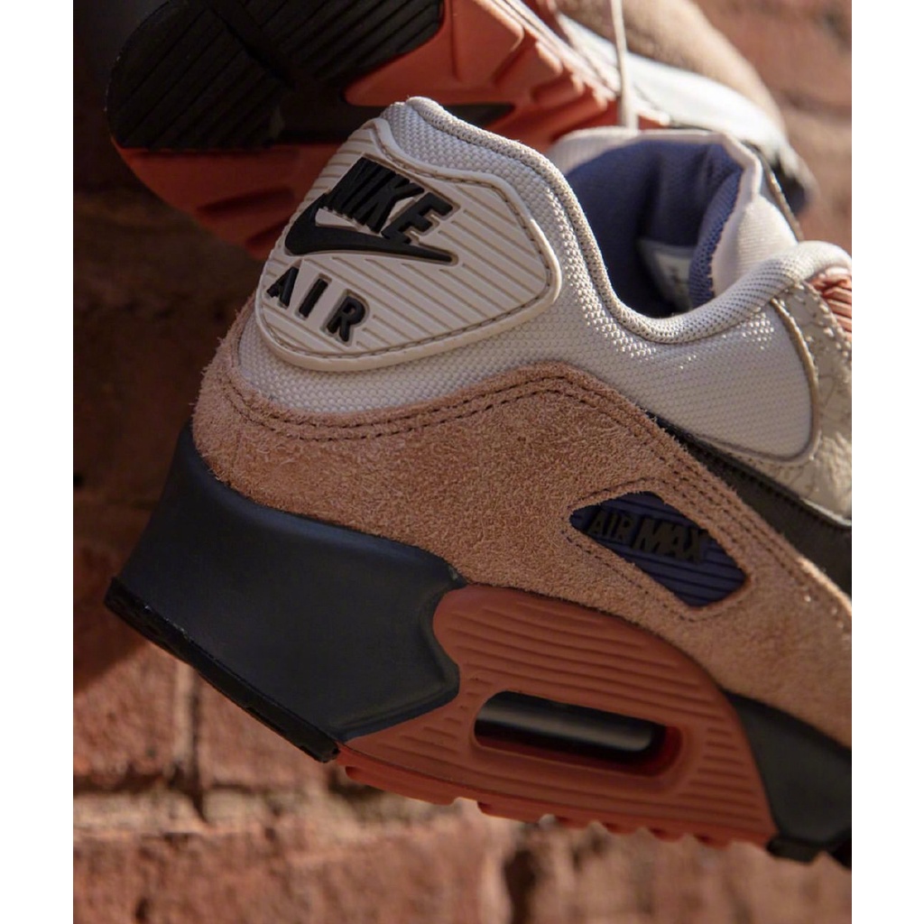 Giày Chạy Bộ Thể Thao Air Max 90 Họa Tiết Rằn Ri Phối Màu Có Đệm Lót Cho Nam Và Nữ
