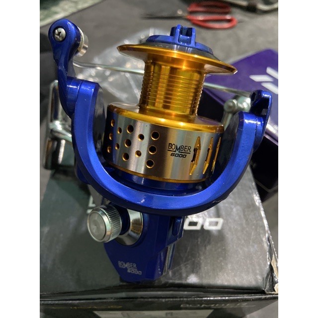 máy câu 6000 RYOKO bomber thái lan máy câu cực khoẻ y hình giá rẻ xả kho giảm giá sele y hình