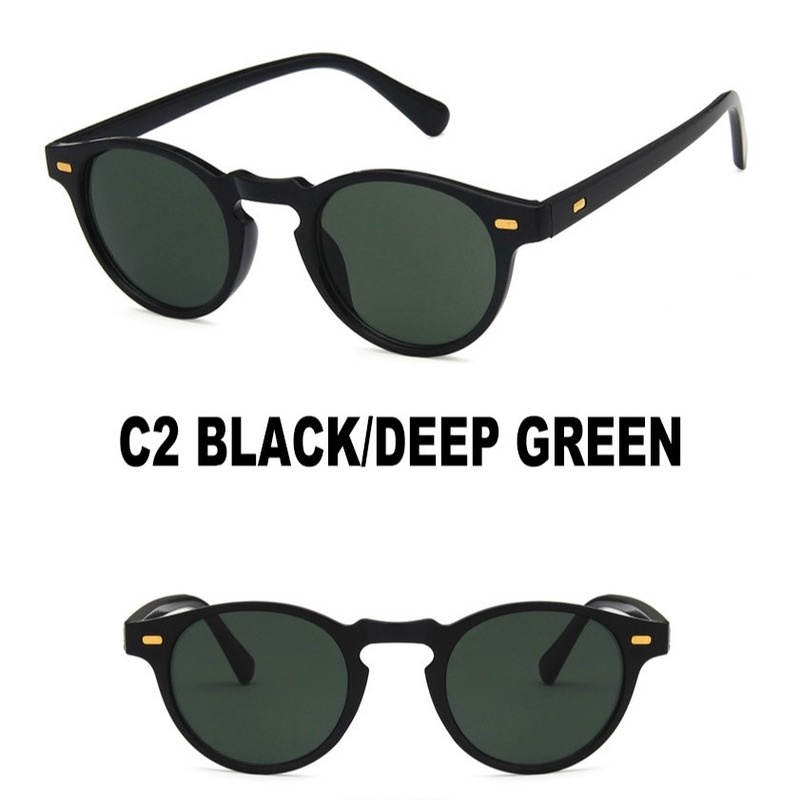 Kính mát gọng tròn thời trang cho nam và nữ